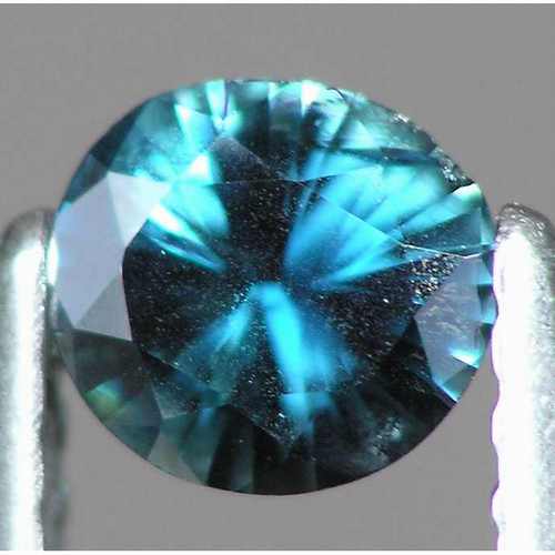 美しく超希少宝石天然サファーリン（サフィリン）0.329cts 緑味を帯びたブルー！