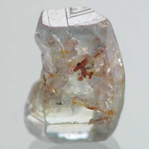 コランダムサファイア原石結晶4.173ctsサファイアカラーレス結晶！