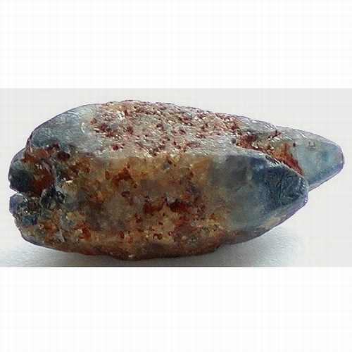 大きなブルーコランダム結晶(サファイア）53.468cts 稀少サファイア双晶