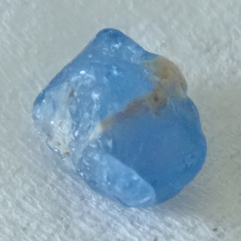 超稀少スリランカの天然コバルトスピネル結晶0.348cts