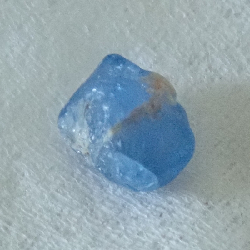 超稀少スリランカの天然コバルトスピネル結晶0.348cts