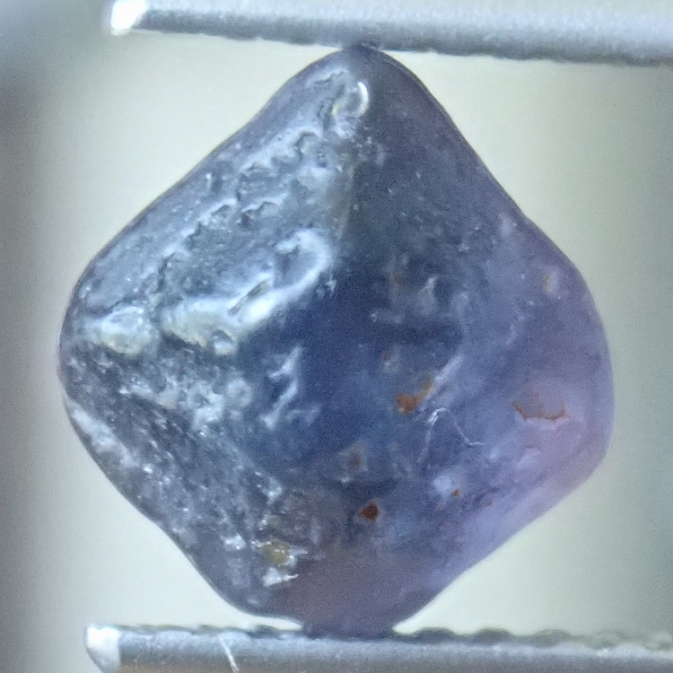 稀少スリランカの天然スピネル結晶3.048ctsブルーヴァイオレットクリスタル